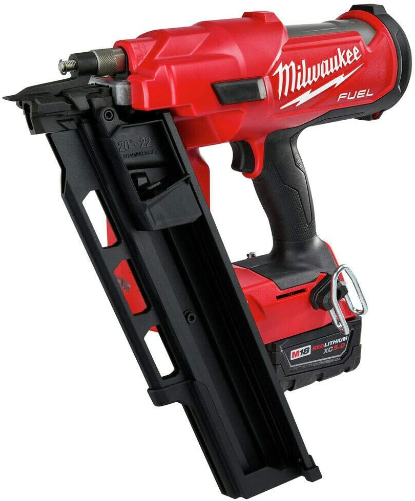 Milwauke M18 FUEL 21-Degree Framing Nailer Kit (5 Ah) 2744-21