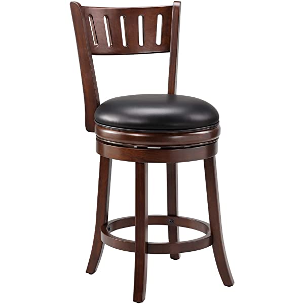 Ball & Cast Barstool, 29-Inch,2-Pack, Cappuccino Jayden Cappuccino 29-Inch,2-Pack