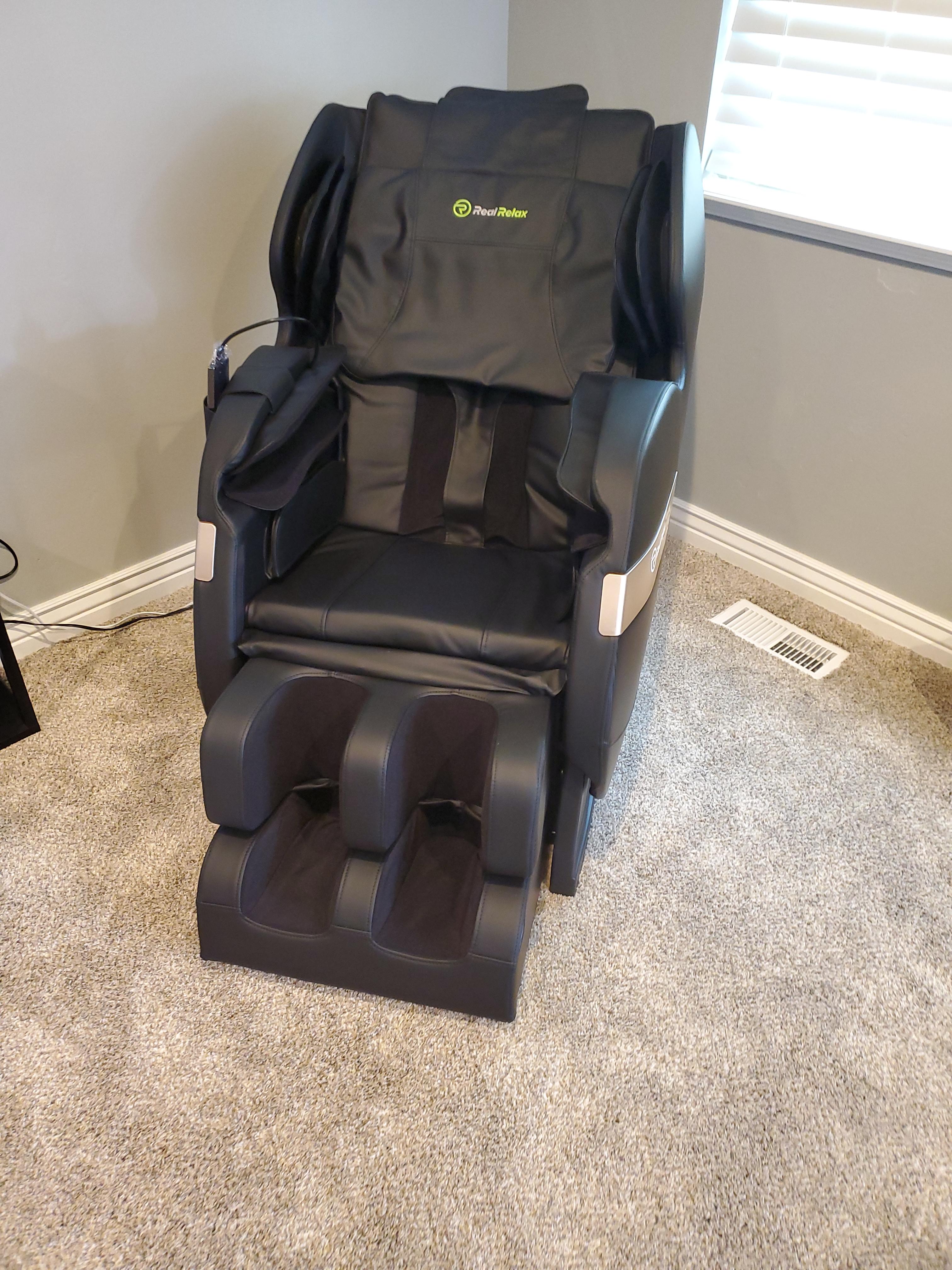 【Furniture】Real Relax 2022 Massage Chair of Dual-core S Track, Recliner of Full Body Massage Zero Gravity