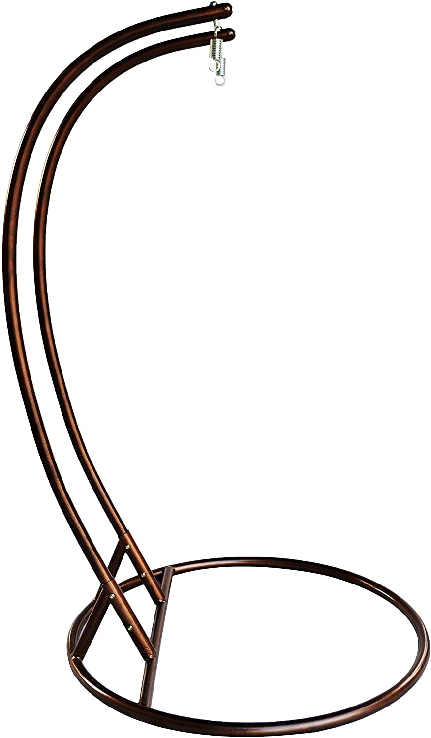 【Furniture】Double Egg Chair with Stand, Luxury Wicker Rattan Patio Basket Swing Egg Chair