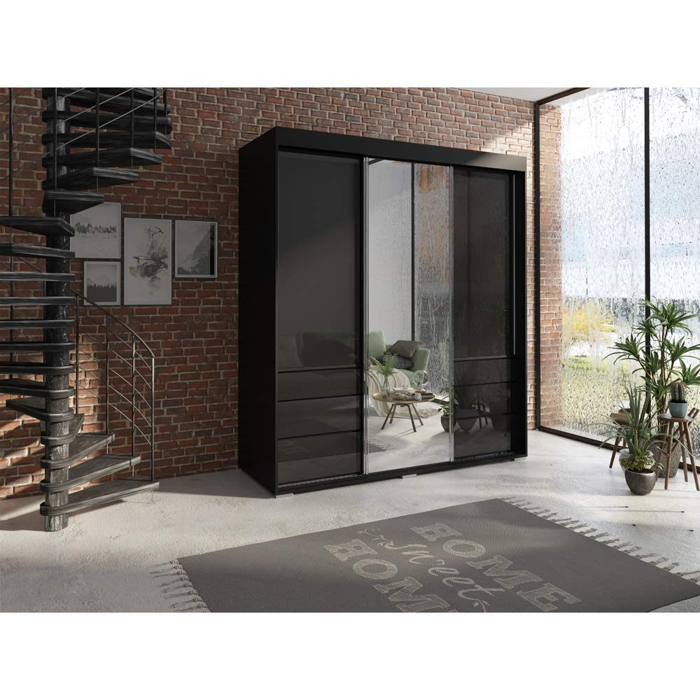 【Furniture】Monaco 3 Door Modern 71