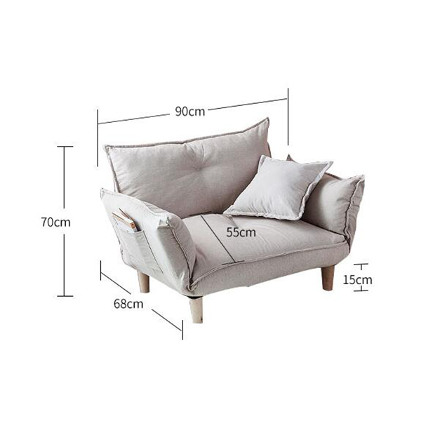 CONVERTIBLE LOUNGER CHAIR