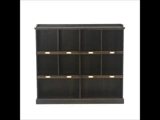 【Furniture】Sauder Barrister Lane Bookcase, Iron Oak finish