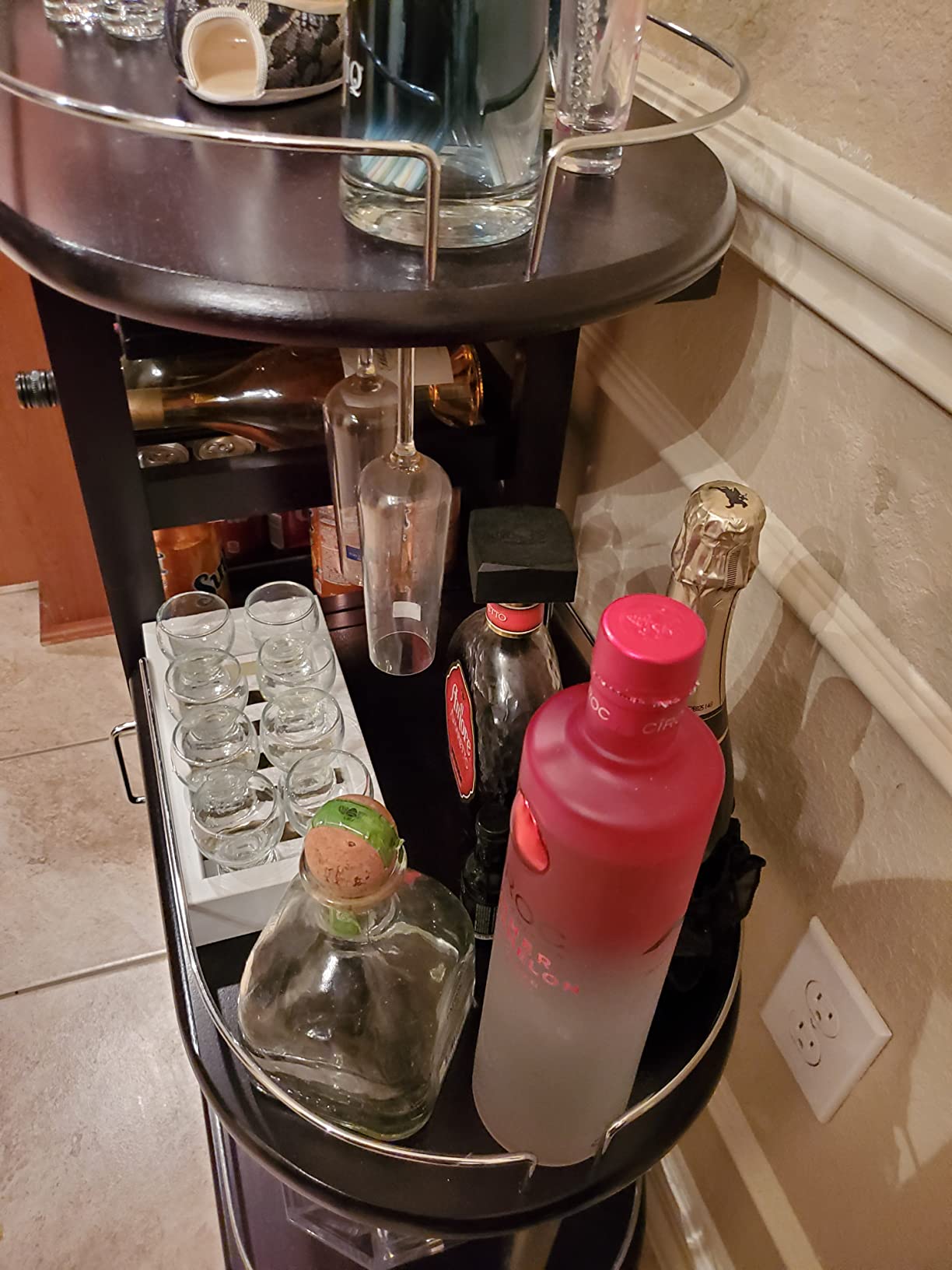 【Furniture】Winsome Trading, Inc. Jimmy Cart, Espreso