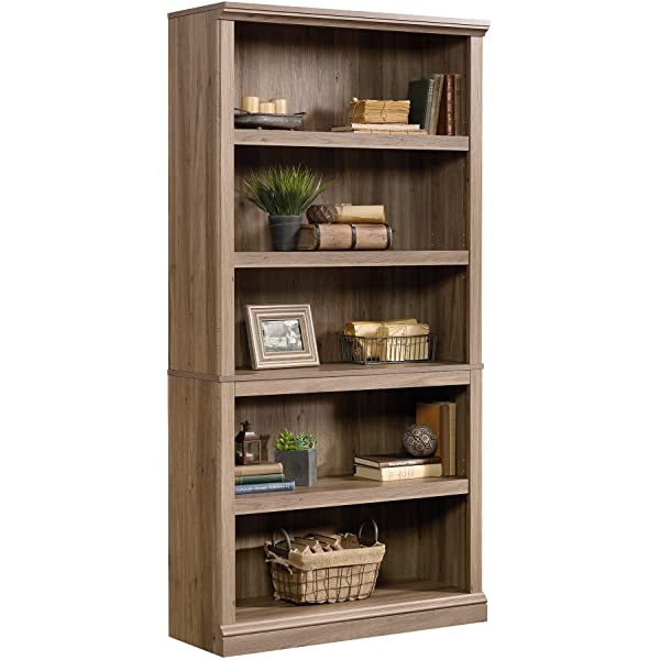 Sauder Select Collection 5-Shelf Bookcase, Washington Cherry finish Washington Cherry Finish Bookcase